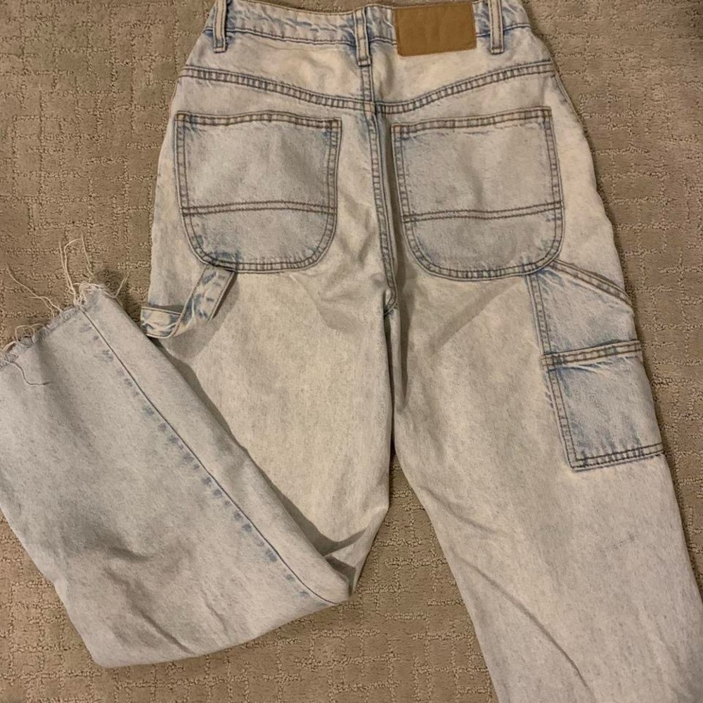 Cotton On Blue Straight Leg Jeans Relaxed Fit